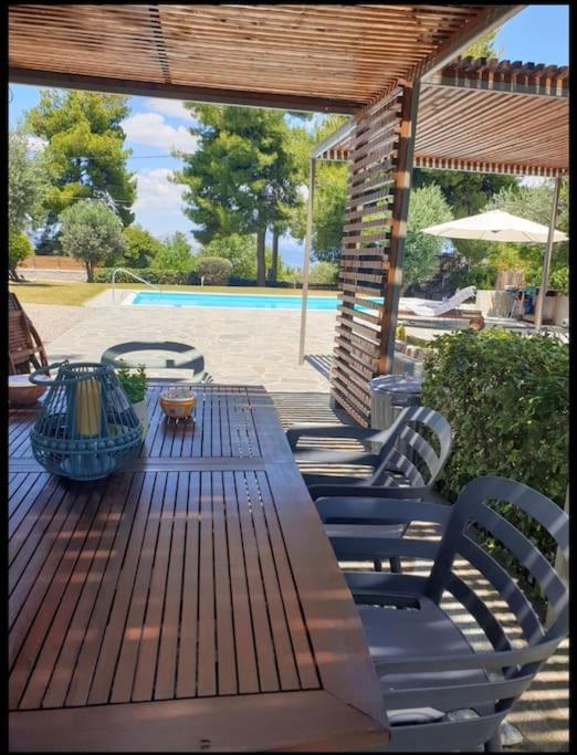 Villa Terrina Айи-Апостоли Экстерьер фото